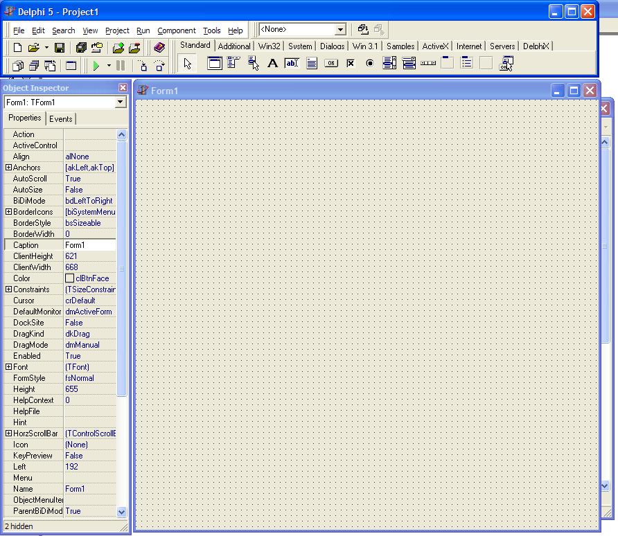 screen delphi